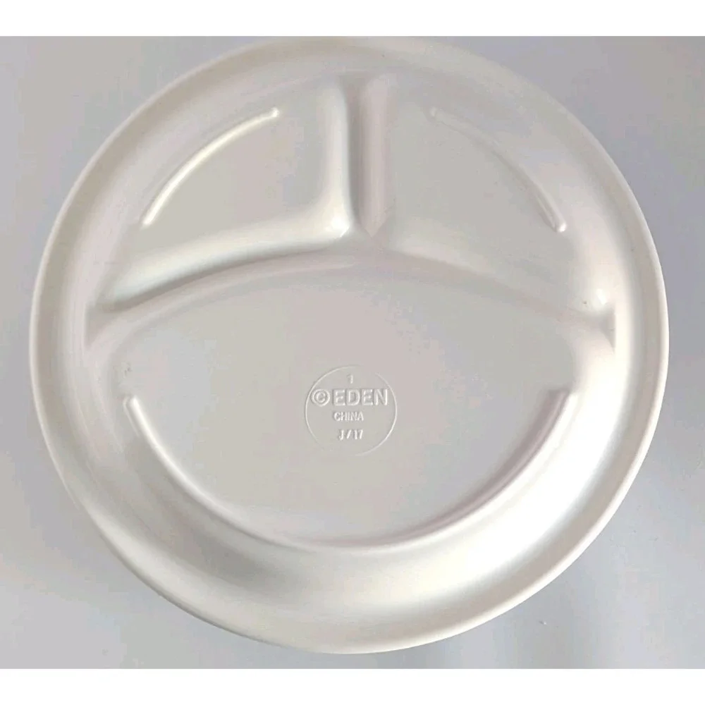 Vintage Eden Peter Rabbit and Friends Divided Plate Melamine 3 Section 8 inch